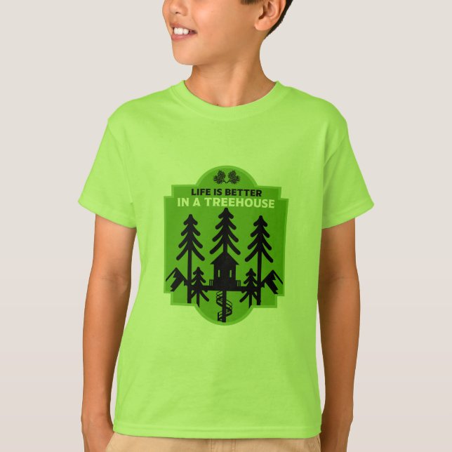 Treehouse Living T-Shirt (Vorderseite)