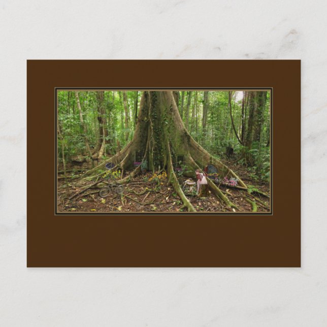 TreeHouse Montage Postcard Postkarte (Vorderseite)