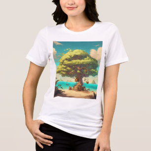Treehouse of Dreams - Adventure Tri-Blend Shirt