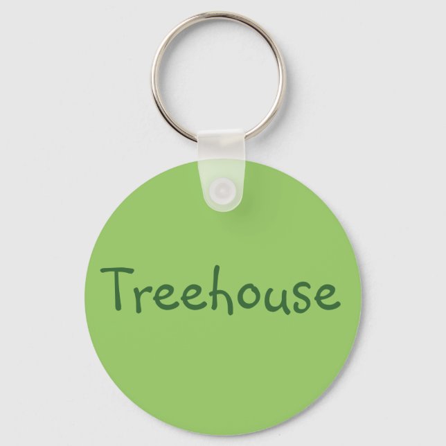Treehousen Schlüsselkette Schlüsselanhänger (Vorderseite)