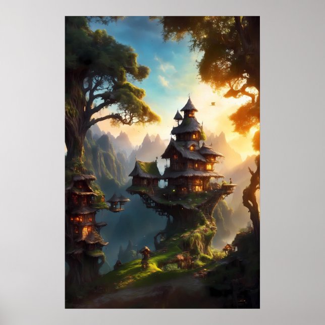 Treehouses Poster (Vorne)