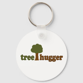Treehugger (Baum) Schlüsselanhänger