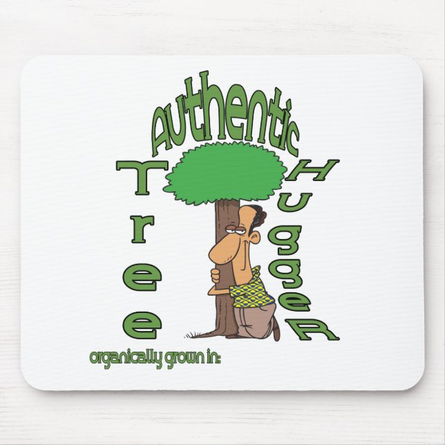 TreeHugger-organicallcreated3 Mousepad (Vorne)