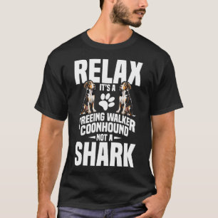 Treeing Walker Coonhound Besitzer Welpe Entspann D T-Shirt