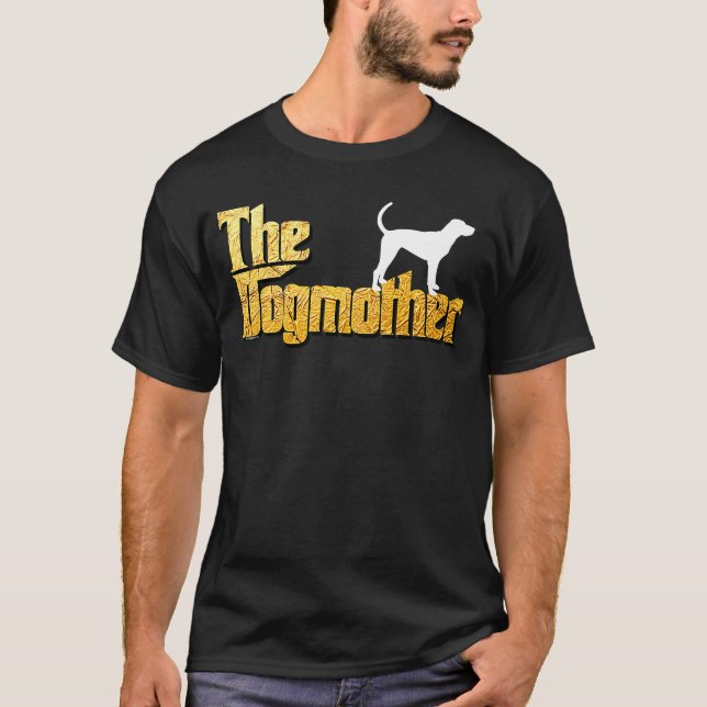 Treeing Walker Coonhound Geschenke Dogmutter T-Shirt (Vorderseite)