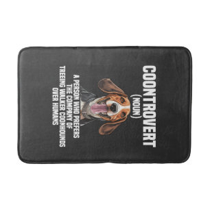 Treeing Walker Coonhound Liebhaber Hund Coontrover Badematte