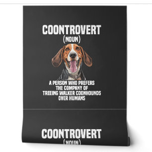 Treeing Walker Coonhound Liebhaber Hund Coontrover Tapete