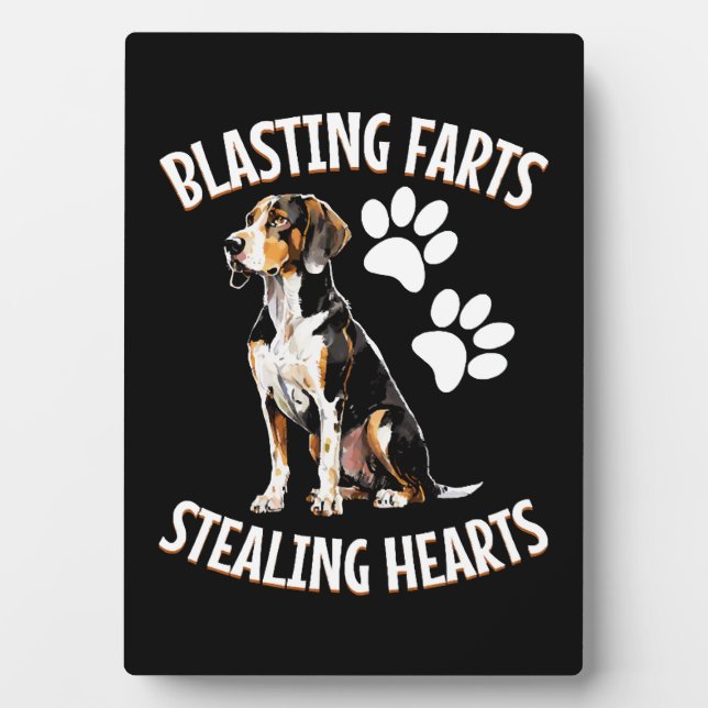 Treeing Walker Coonhound Lover Dog Owner Blade Fotoplatte (Vorderseite)