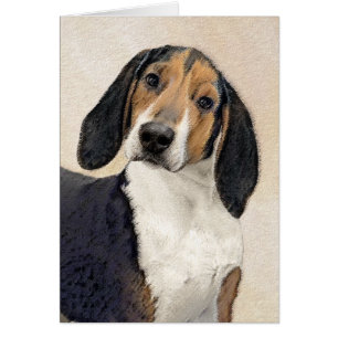 Treeing Walker Coonhound Malerei - Originelle Kuns