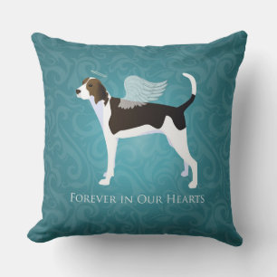 Treeing Walker Coonhound Pet Memorial Angel Dog Kissen