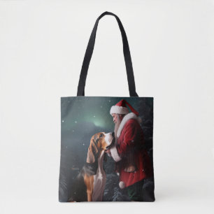 Treeing Walker Coonhound Weihnachtsmann