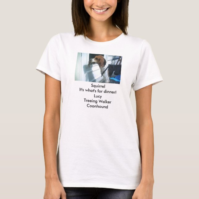 Treeing WandererCoonhound T-Shirt (Vorderseite)