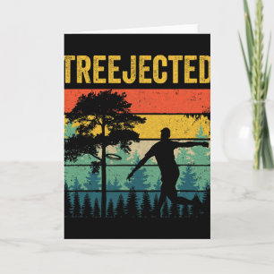 Treejected Lustige Disc Golf Scheiben Treffen Dumm Karte