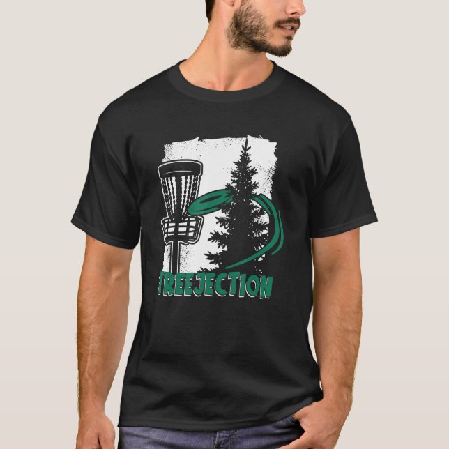 Treejection Player Pro Frisbee Buddy Beruflich T-Shirt (Vorderseite)
