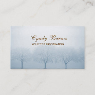 Trees Business Card Visitenkarte