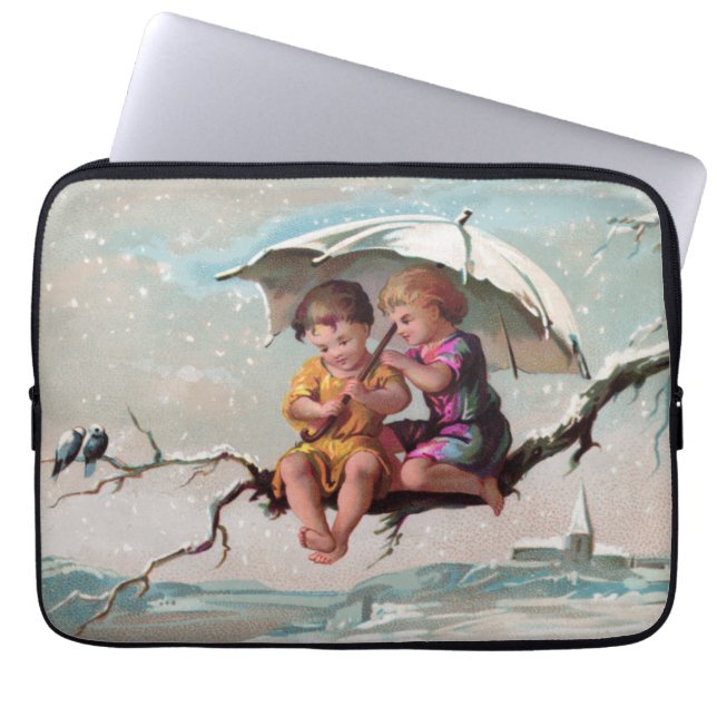 Treetop Children Neoprene Laptop Sleeve (Vorderseite)