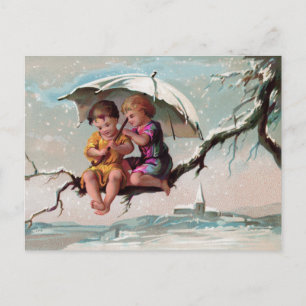 Treetop Children Postcard Postkarte