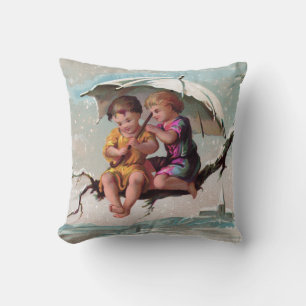 Treetop Children Throw Kissen
