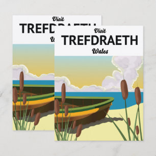 Trefdraeth-Küstenreiseplakat