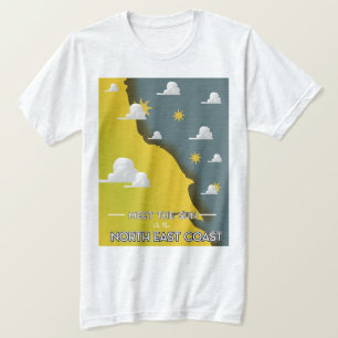 Treffe die Sonne an der Nordostküste T-Shirt