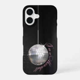Treffe mich an der Diskokugel iPhone 16 Hülle