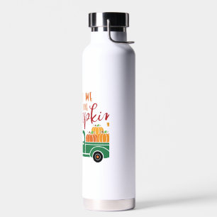 Treffe mich beim Kürbisfeld Trinkflasche