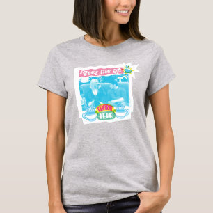 Treffe mich im Central Perk Neon-Grafik T-Shirt
