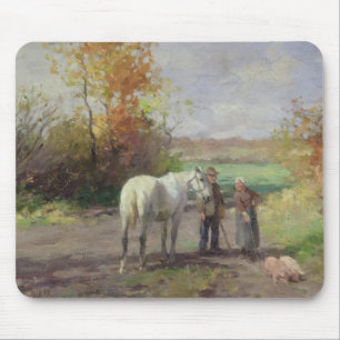 Treffen auf der Weise zum Feld, 1897 Mousepad
