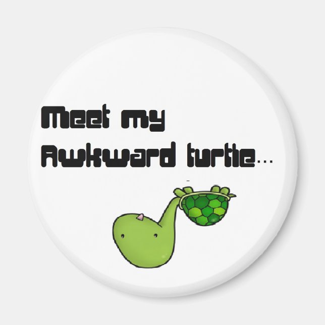 treffen auf meine Schildkröte Magnet (Vorne)