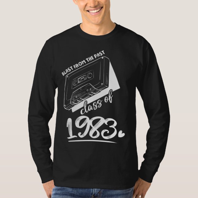 Treffen der Abschlussklasse 1983 Schulabschluss Ei T-Shirt (Vorderseite)
