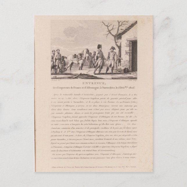 Treffen der Kommandanten Postkarte (Vorderseite)