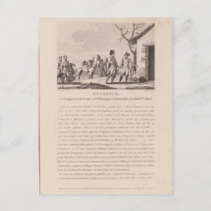 Treffen der Kommandanten Postkarte