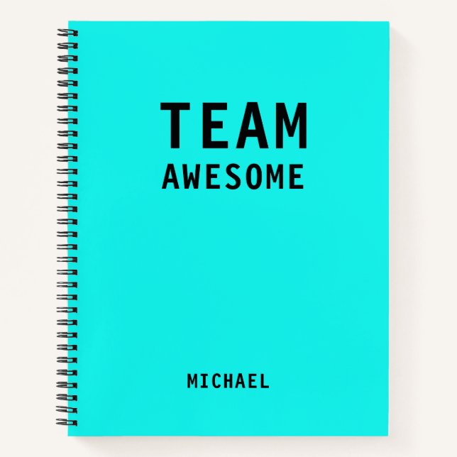 Treffen der Personalisierten Notes des Funny Team Notizbuch (Vorderseite)