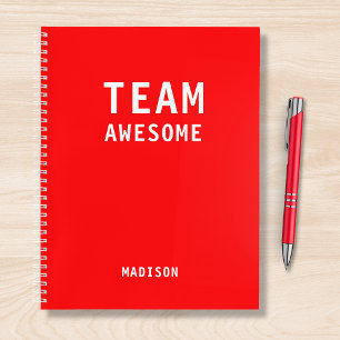 Treffen der Personalisierten Notes des Funny Team Notizbuch