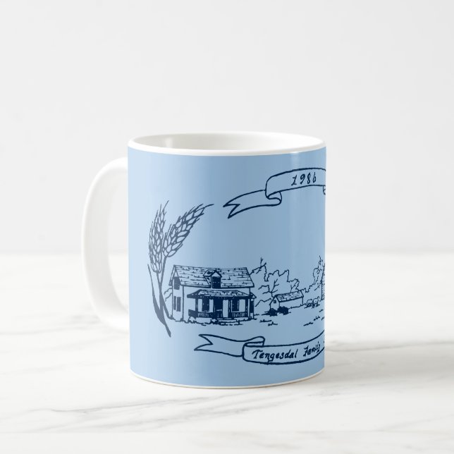 Treffen der Tengesdal 1986 Kaffeetasse (Vorderseite Links)