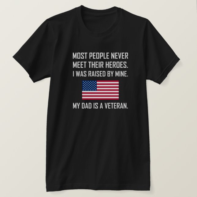 Treffen-Helder mein Vater ein Veteran T-Shirt (Design vorne)