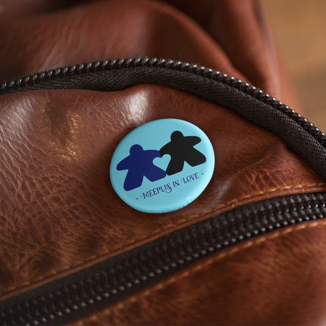 Treffen in der Liebe, Blau und Schwarz Button (Von Creator hochgeladen)