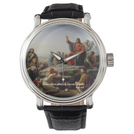 Treffen in meinem Namen - Matt 18:20 Armbanduhr