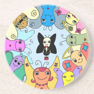 Treffen Sie den Erdnuss-Leute-Untersetzer Untersetzer