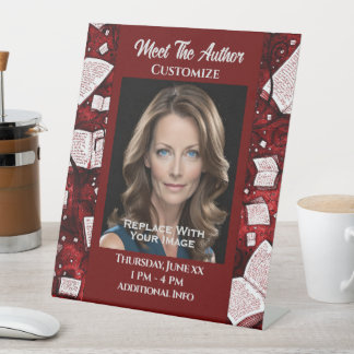 Treffen Sie die roten Bücher des Autors Sockelschild