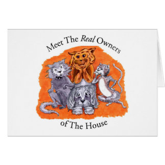 Treffen Sie die wirklichen Inhaber des Hauses