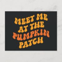 Treffen Sie mich am Pumpkin Patch