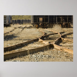 Treffen Sie mich auf der Crossroads Fine Art Print Poster