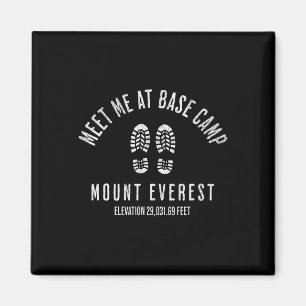 Treffen Sie mich auf Se Camp Mount Everest Bergste Magnet
