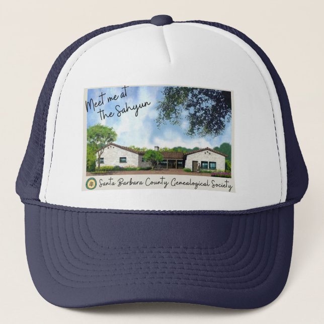 Treffen Sie mich bei Sahyun Hat Truckerkappe (Vorderseite)