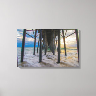 Treffen Sie mich hier! Leinwanddruck