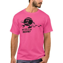 Treffen Sie mich im T - Shirt Schwarz Print des En