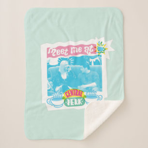 Treffen Sie mich im zentralen Perk Neon Graphic Sherpadecke