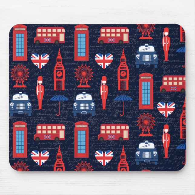 Treffen Sie mich in London Mouse Pad Mousepad (Vorne)
