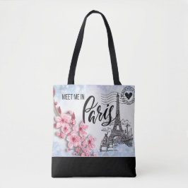 Treffen Sie mich in Paris Tote Bag